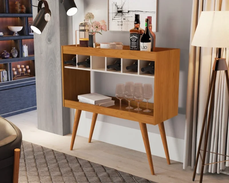 Aparador Atenas Nature-OffWhite